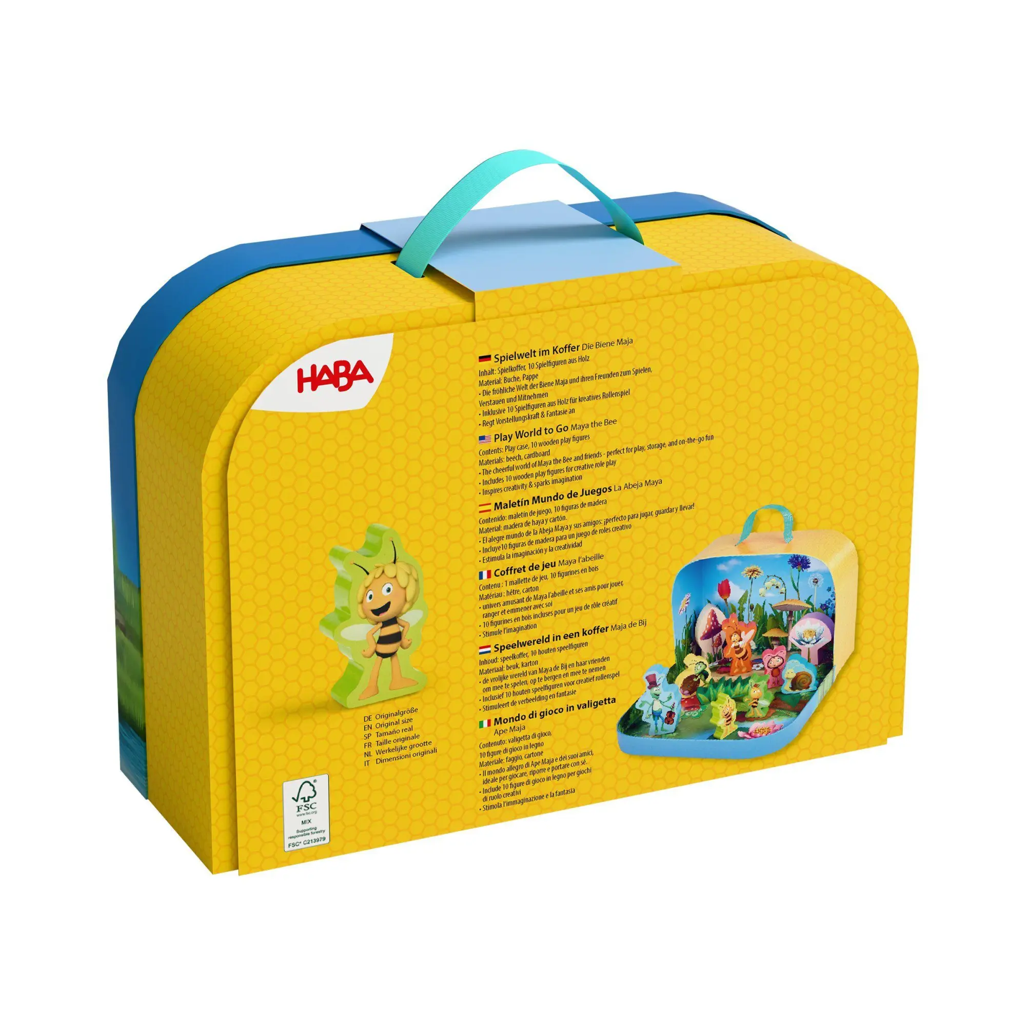 Bild: 4010168297651 | Spielwelt im Koffer - Die Biene Maja | Mirka Schröder | Spielzeug
