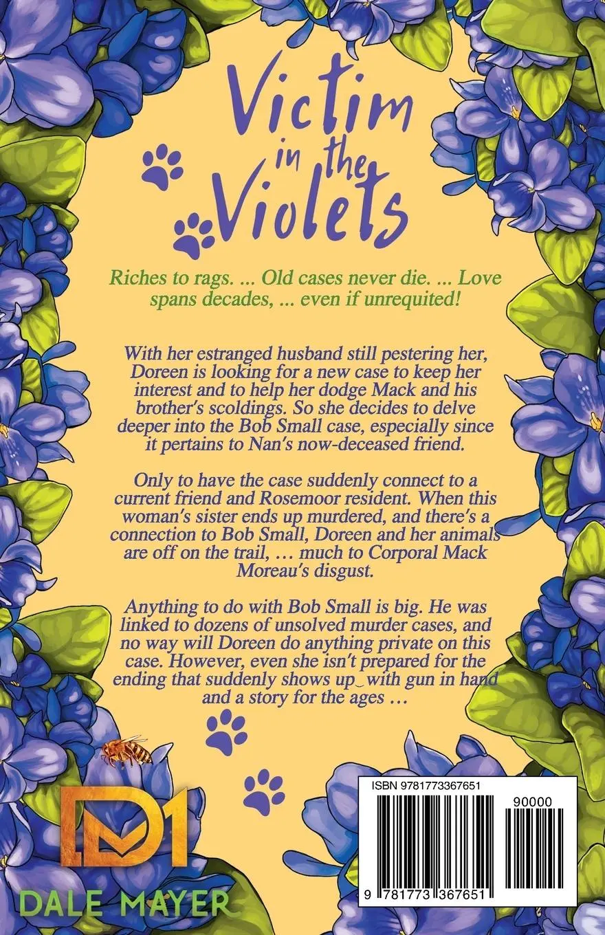 Rückseite: 9781773367651 | Victim in the Violets | Dale Mayer | Taschenbuch | Englisch | 2023