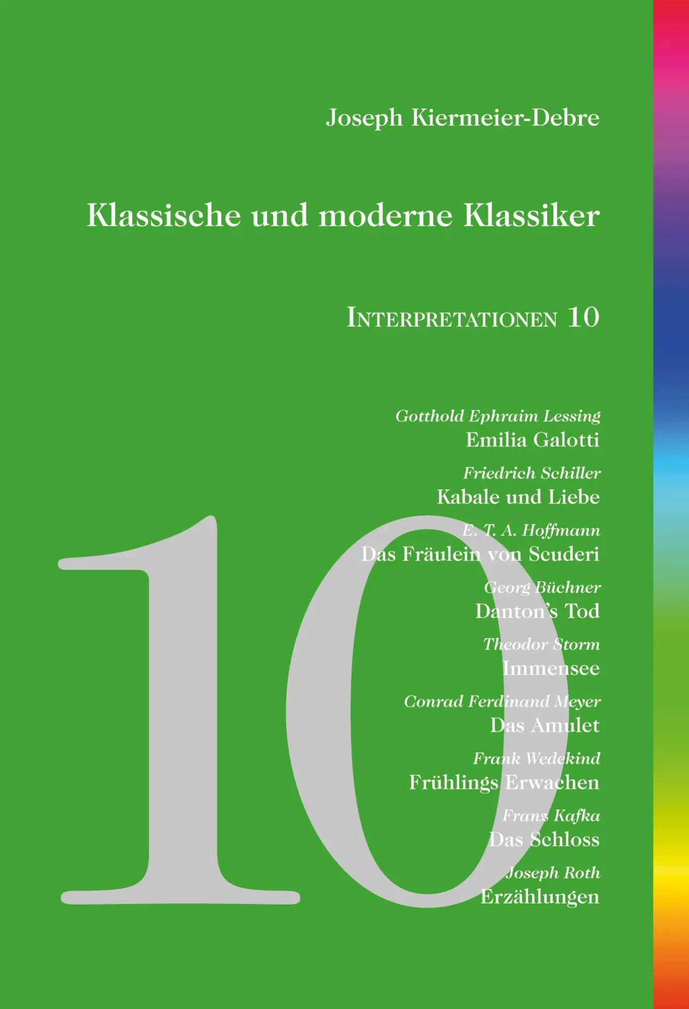 Cover: 9783038587651 | Klassische und moderne Klassiker | Joseph Kiermeier-Debre | Buch