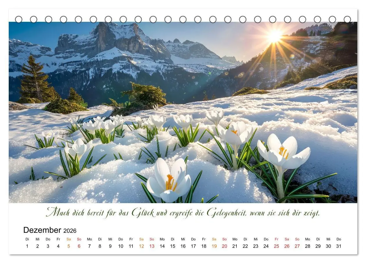 Bild: 9783457427651 | Freu Dich Motivations-Kalender (Tischkalender 2026 DIN A5 quer),...