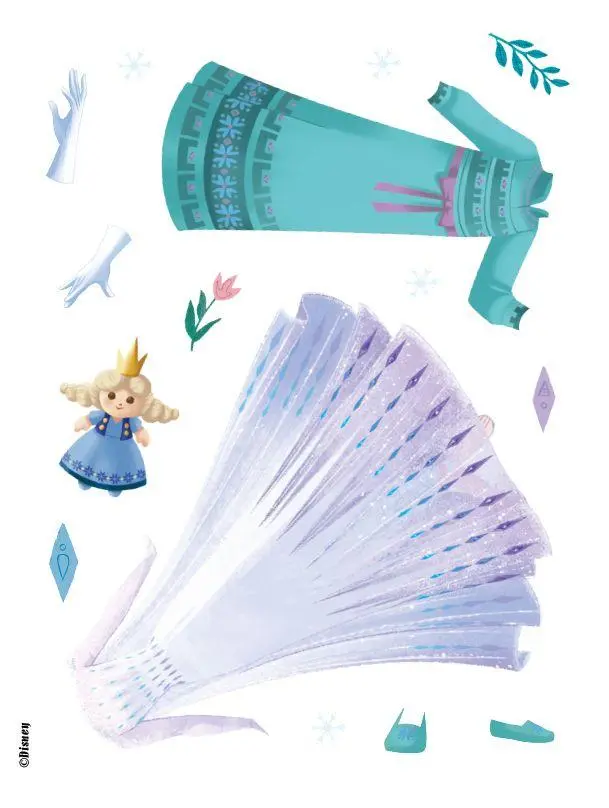 Bild: 9783833247651 | Disney Die Eiskönigin: Zauberhafter Styling-Spaß: Stickern, Malen,...