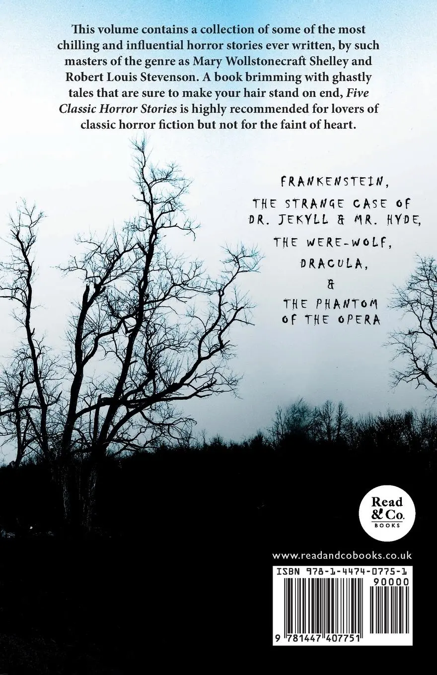 Rückseite: 9781447407751 | Five Classic Horror Stories - Frankenstein, The Strange Case of Dr....