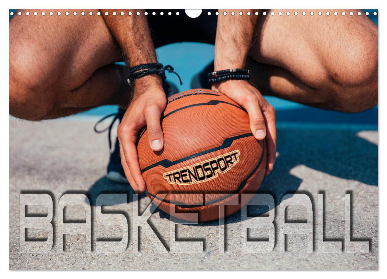 Cover: 9783435327751 | Trendsport Basketball (Wandkalender 2025 DIN A3 quer), CALVENDO...