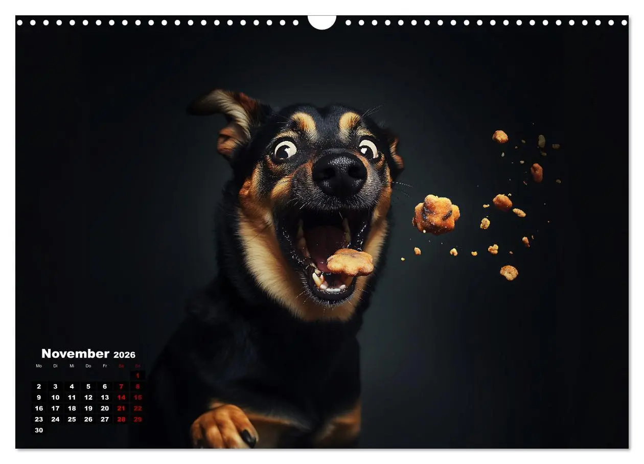Bild: 9783457347751 | Leckerchen! (Wandkalender 2026 DIN A3 quer), CALVENDO Monatskalender