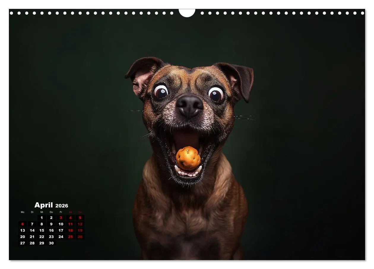 Bild: 9783457347751 | Leckerchen! (Wandkalender 2026 DIN A3 quer), CALVENDO Monatskalender