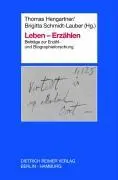 Cover: 9783496027751 | Leben - Erzählen | Thomas Hengartner | Taschenbuch | 469 S. | Deutsch