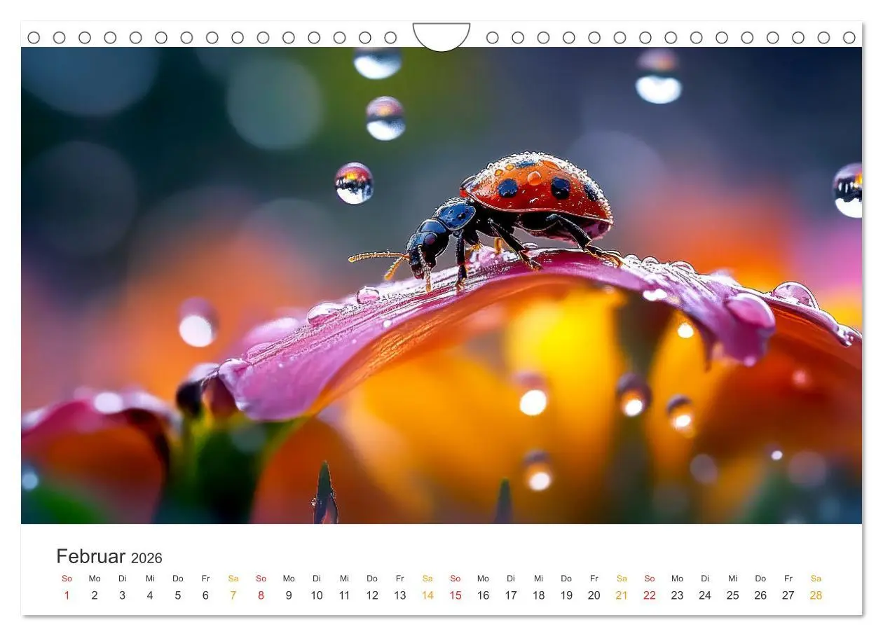 Bild: 9783457267851 | Zauber der Tropfen (Wandkalender 2026 DIN A4 quer), CALVENDO...