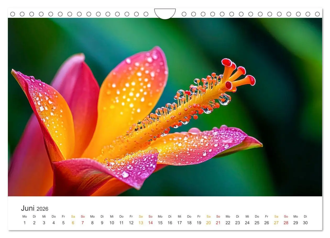 Bild: 9783457267851 | Zauber der Tropfen (Wandkalender 2026 DIN A4 quer), CALVENDO...