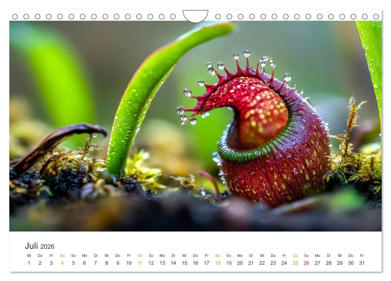 Bild: 9783457267851 | Zauber der Tropfen (Wandkalender 2026 DIN A4 quer), CALVENDO...