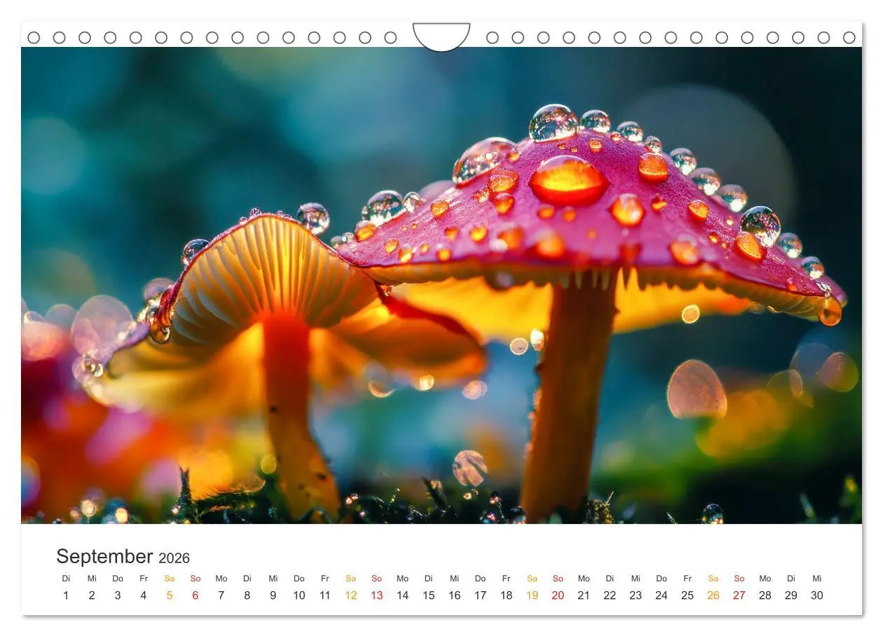 Bild: 9783457267851 | Zauber der Tropfen (Wandkalender 2026 DIN A4 quer), CALVENDO...