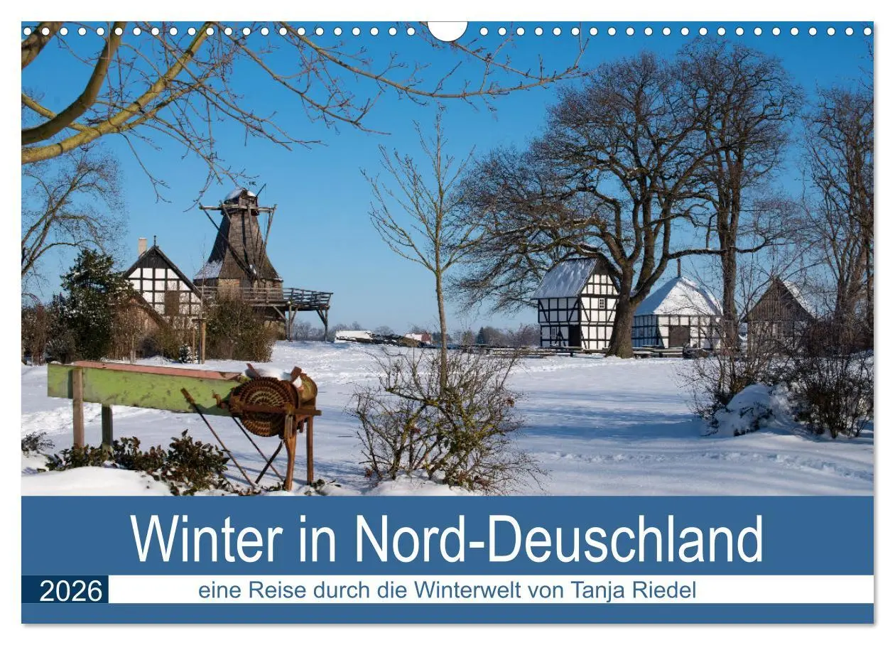 Cover: 9783457647851 | Winter in Nord-Deutschland (Wandkalender 2026 DIN A3 quer),...