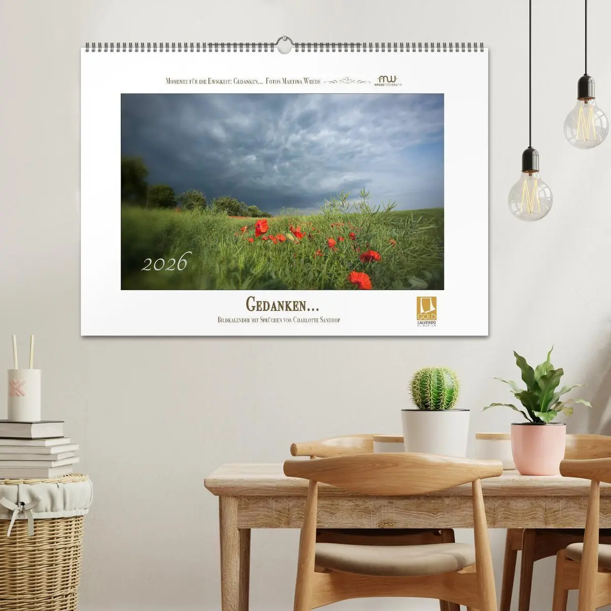 Bild: 9783516117851 | Gedanken... Bildkalender mit Sprüchen (Wandkalender 2026 DIN A2...