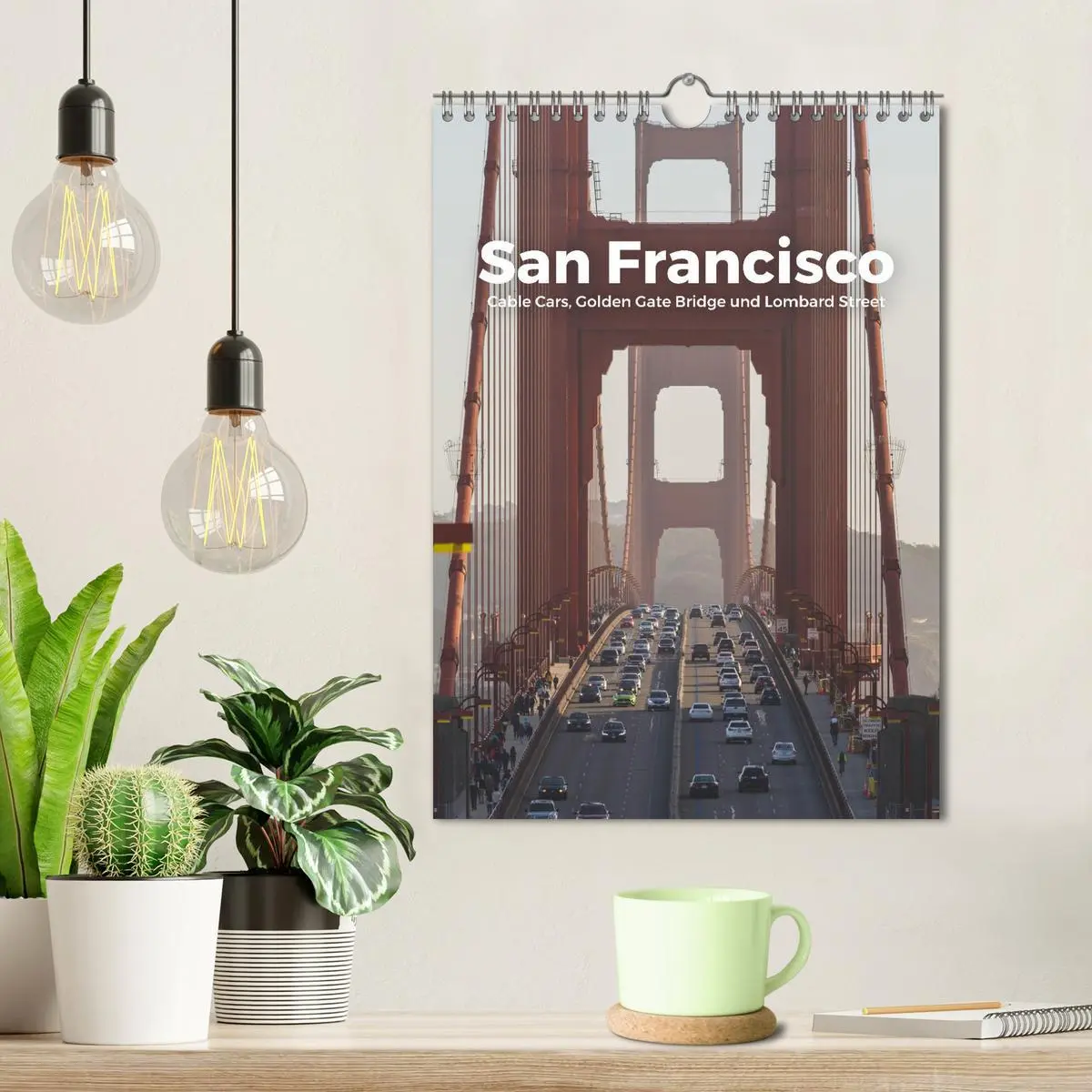Bild: 9783516357851 | San Francisco - Cable Cars, Golden Gate Bridge und Lombard Street...