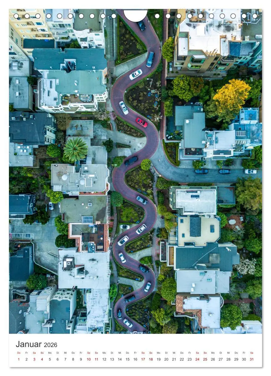 Bild: 9783516357851 | San Francisco - Cable Cars, Golden Gate Bridge und Lombard Street...