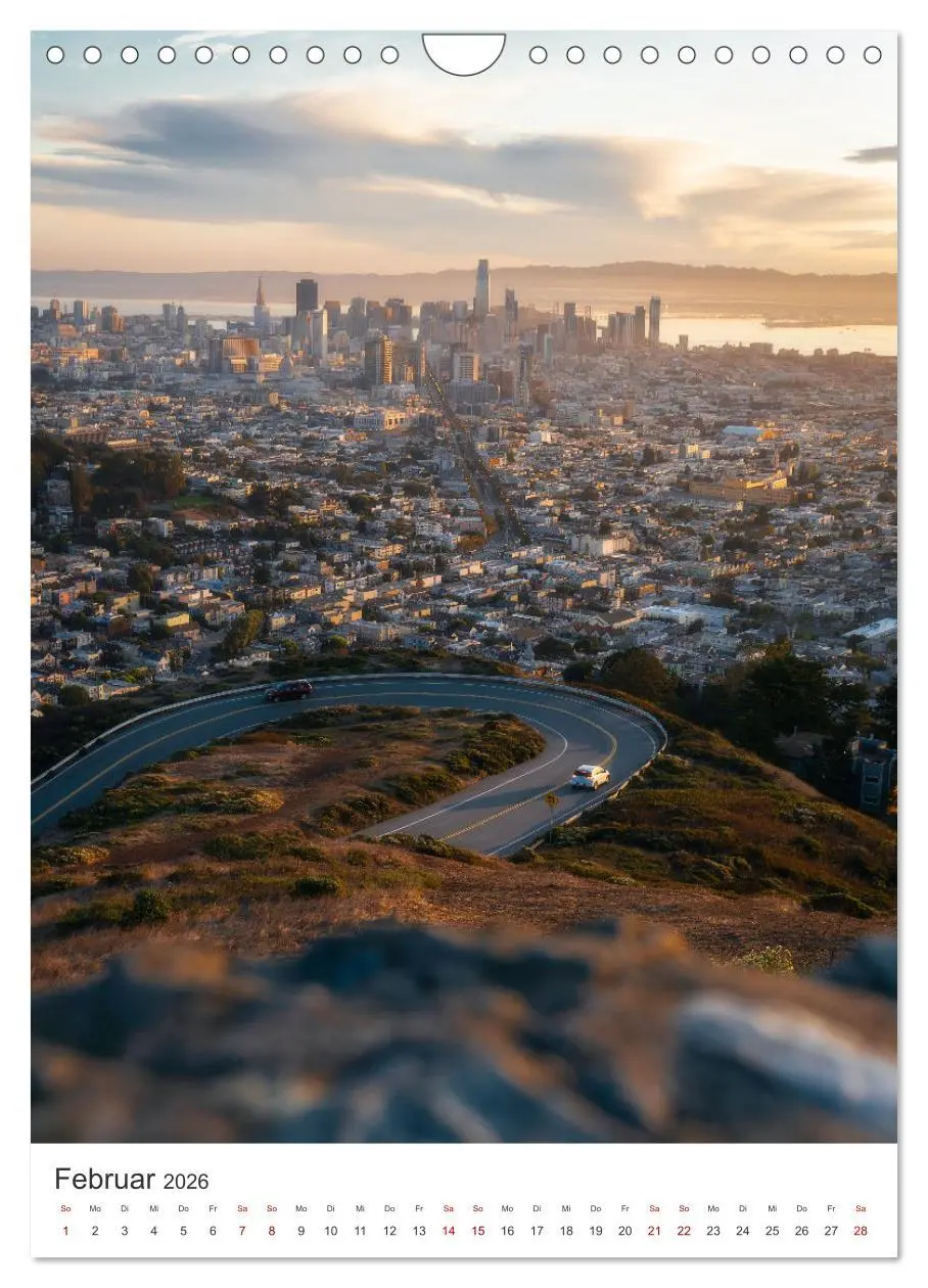Bild: 9783516357851 | San Francisco - Cable Cars, Golden Gate Bridge und Lombard Street...