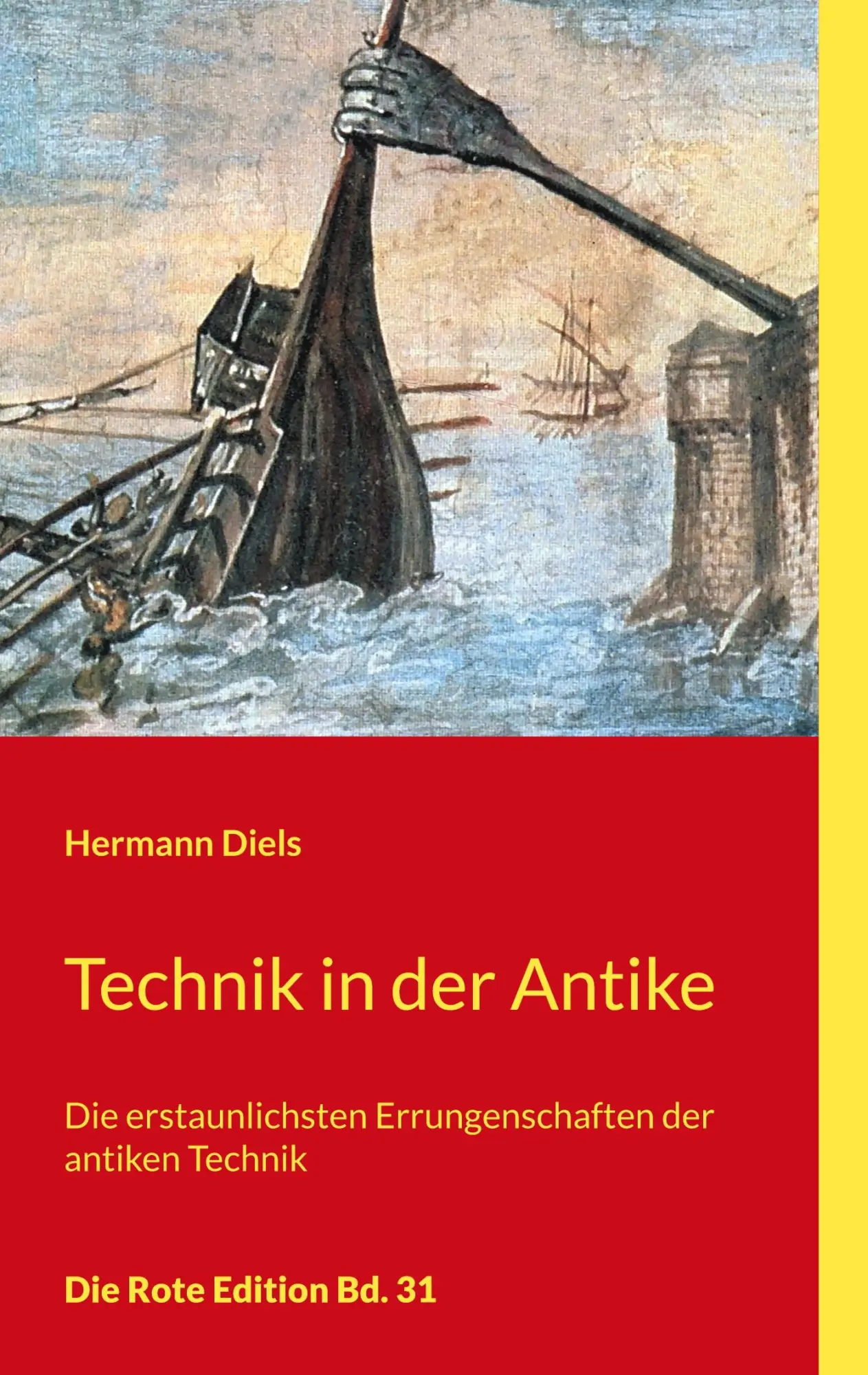 Cover: 9783754337851 | Technik in der Antike | Hermann Diels | Taschenbuch | Die Rote Edition