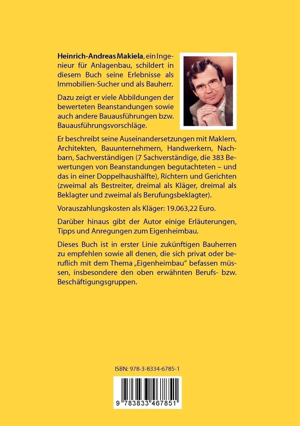 Rückseite: 9783833467851 | Traumhaus? | Ein langer Weg vom Mieter zum Traumhaus und zurück | Buch