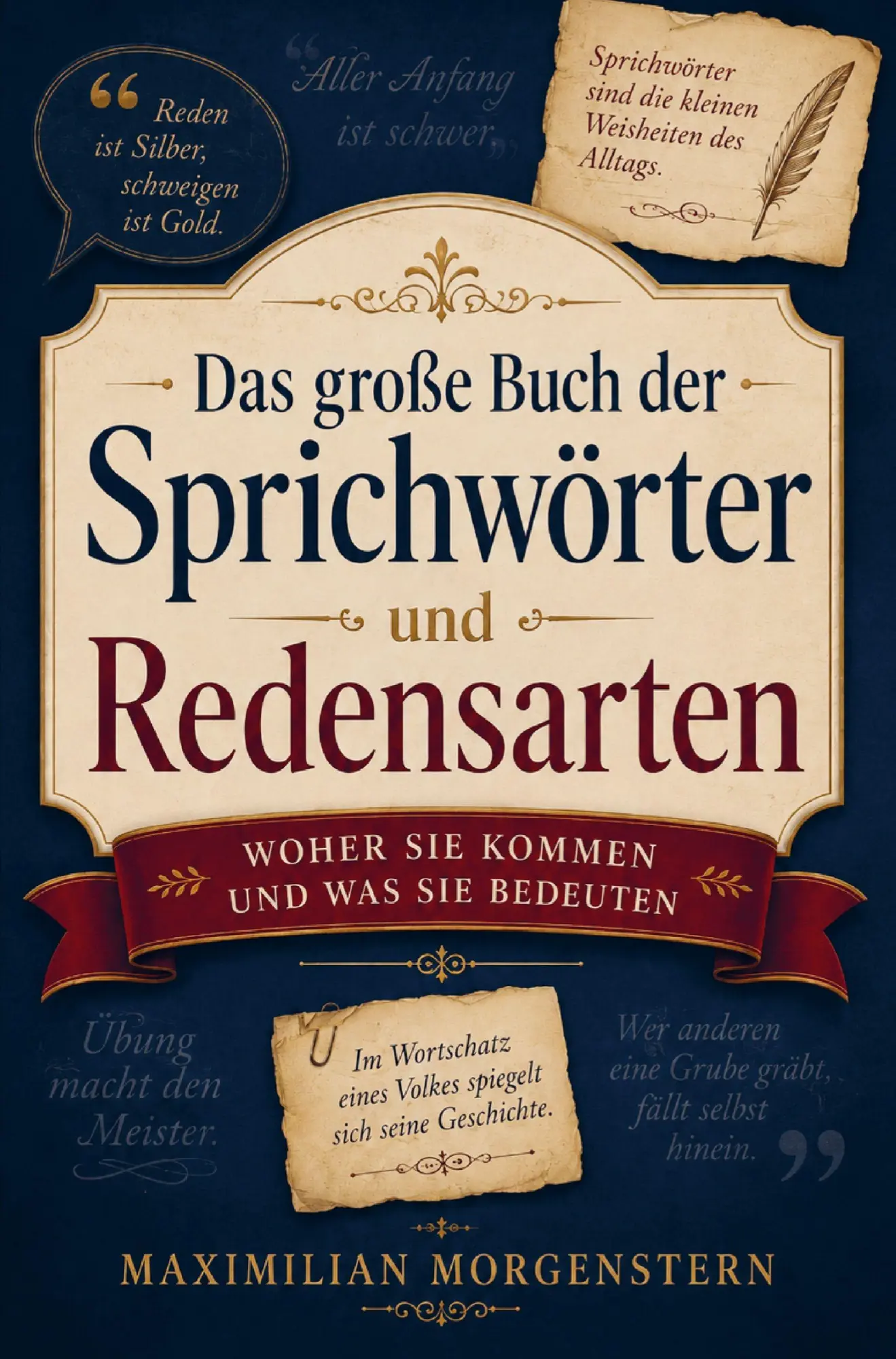 Cover: 9789403897851 | Das große Buch der Sprichwörter und Redensarten | Morgenstern | Buch