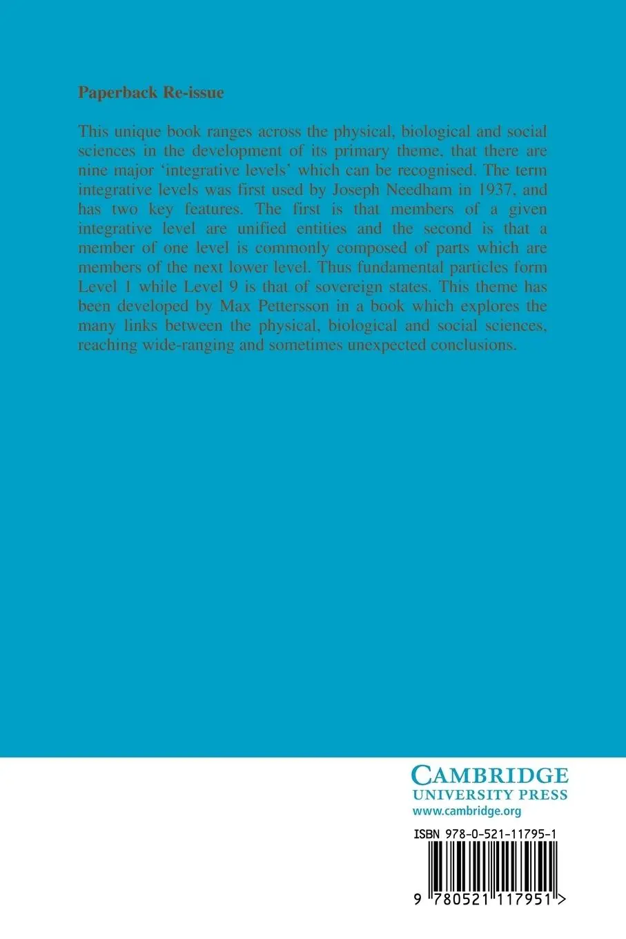 Rückseite: 9780521117951 | Complexity and Evolution | Max Pettersson (u. a.) | Taschenbuch | 2009
