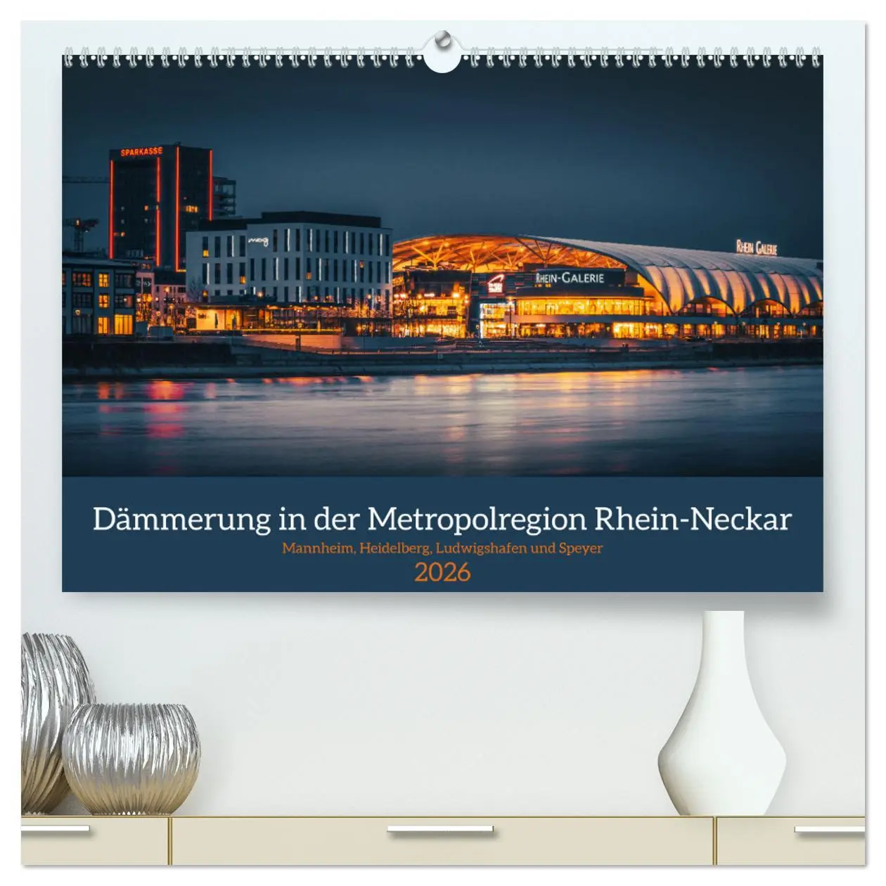 Cover: 9783457257951 | Dämmerung in der Metropolregion Rhein-Neckar (hochwertiger Premium...