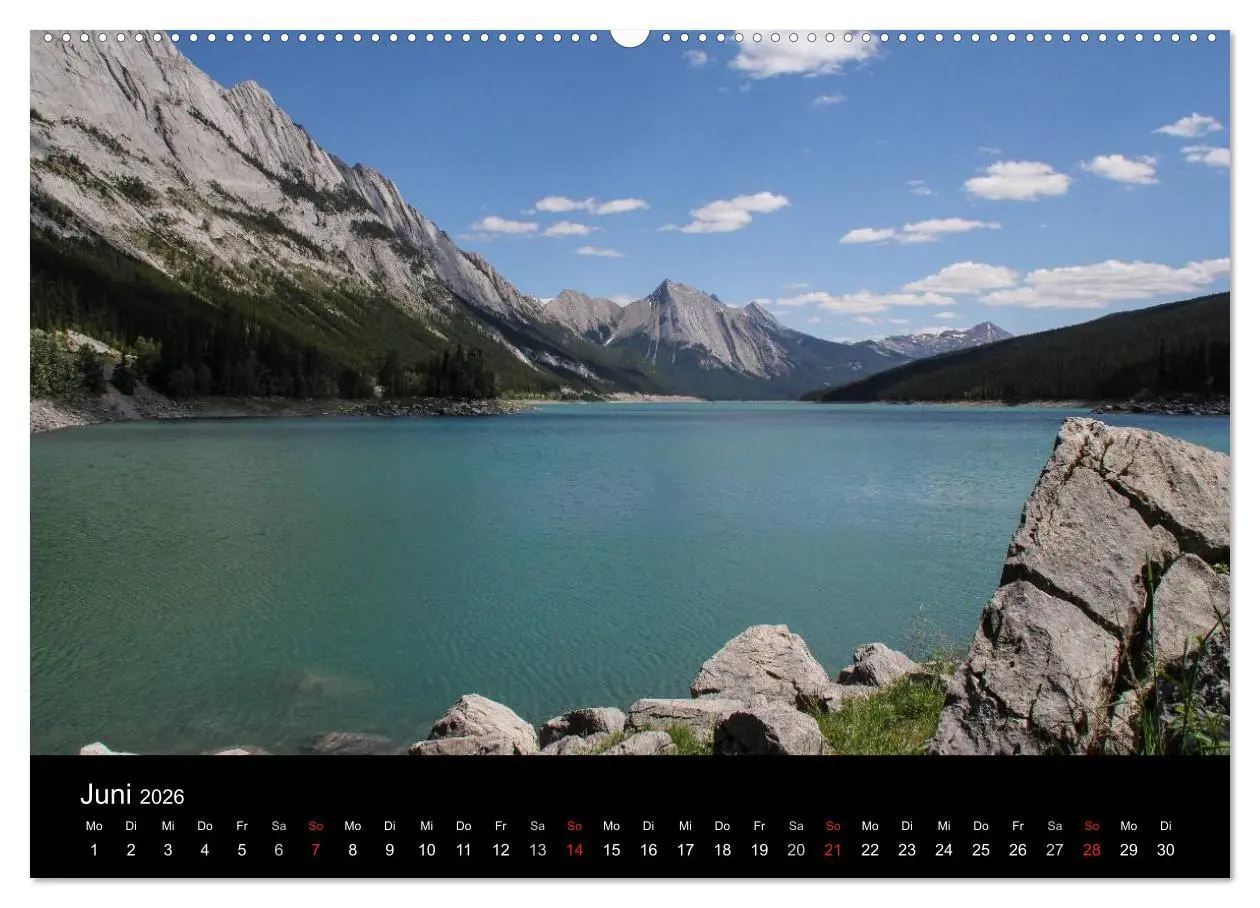 Bild: 9783516107951 | Kanadas Westen 2026 (Wandkalender 2026 DIN A2 quer), CALVENDO...