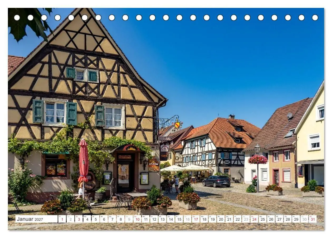 Bild: 9783516967951 | Deutschlands schönste Altstädte - Baden-Württemberg (Tischkalender...