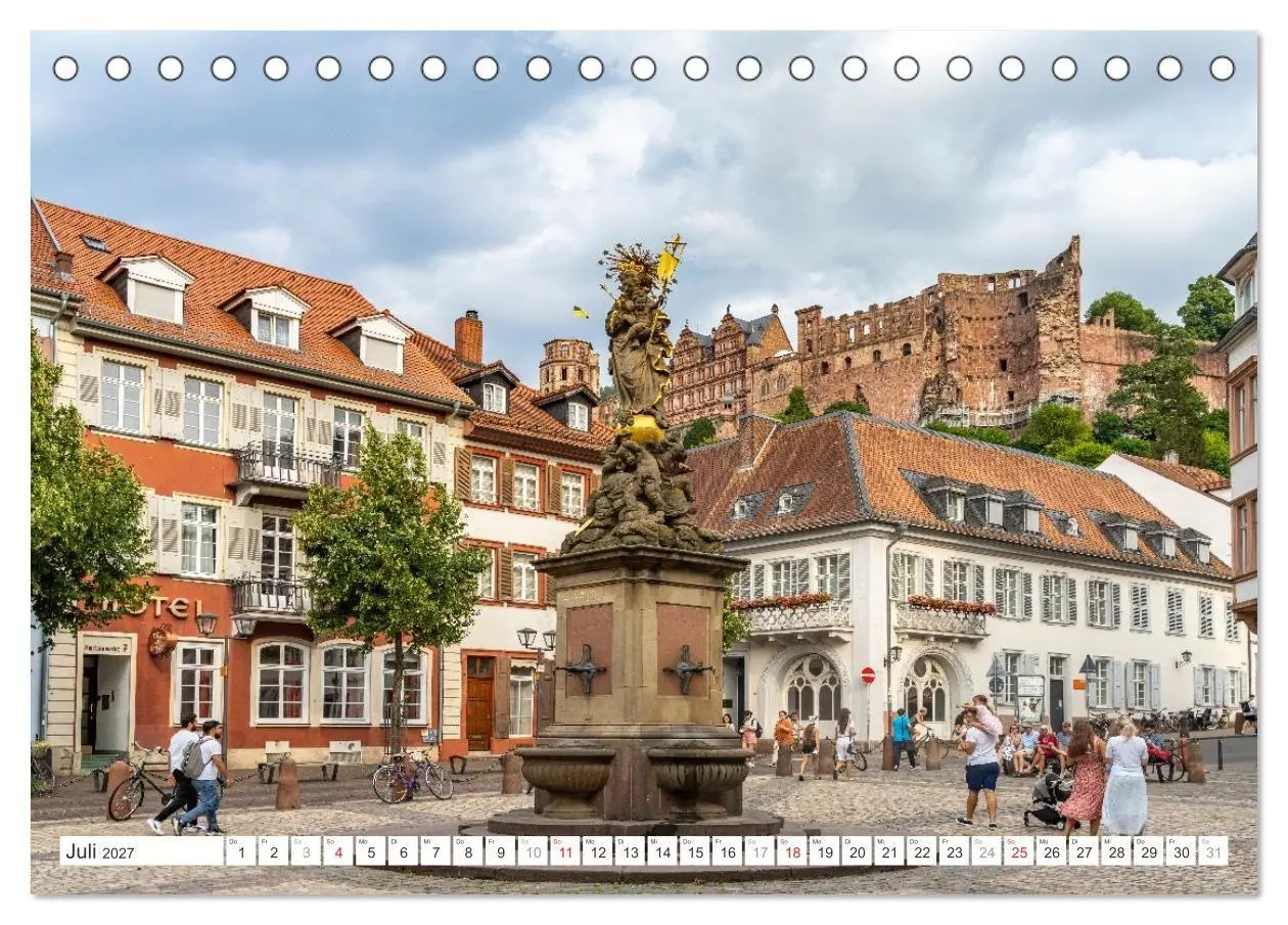 Bild: 9783516967951 | Deutschlands schönste Altstädte - Baden-Württemberg (Tischkalender...