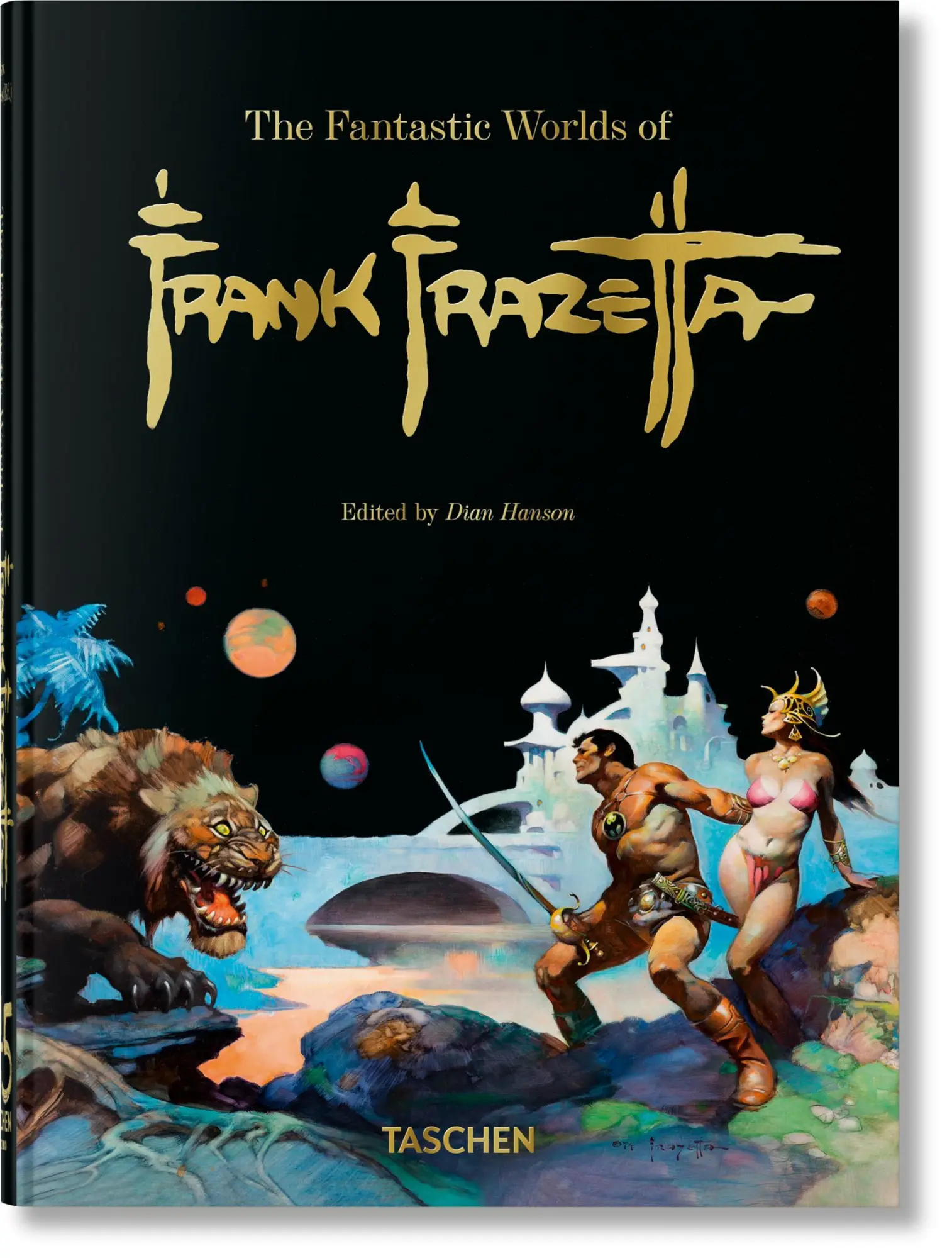 Cover: 9783836597951 | The Fantastic Worlds of Frank Frazetta. 45th Ed. | Dan Nadel (u. a.)