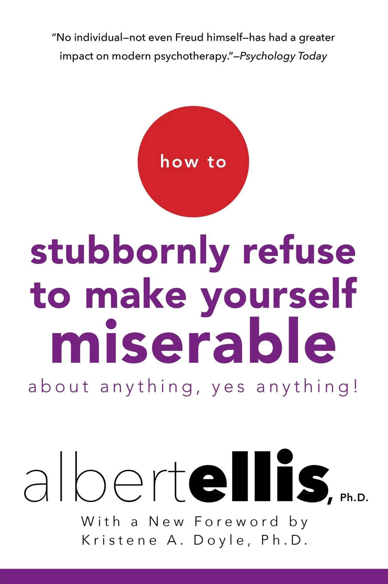 Cover: 9780806538051 | How to Stubbornly Refuse to Make Yourself Miserable about...