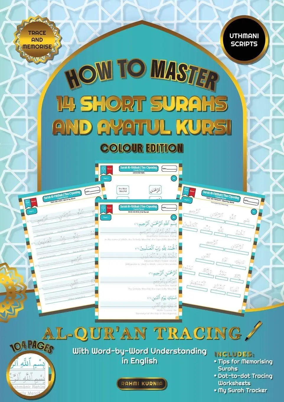 Cover: 9781068588051 | Al Qur'an Tracing Workbook How to Master 14 Short Surahs and Ayatul...