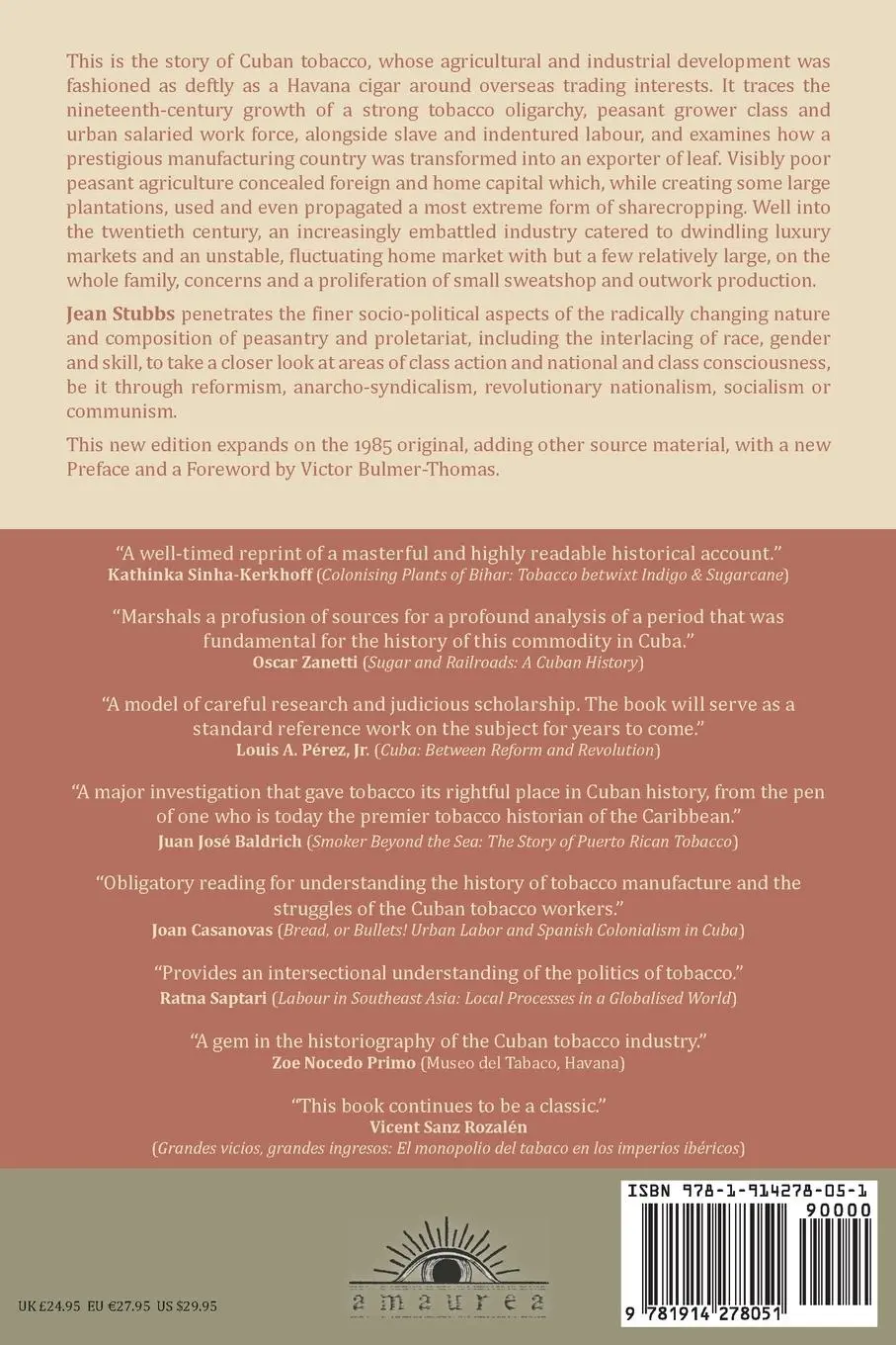 Rückseite: 9781914278051 | Tobacco on the Periphery | Jean Stubbs | Taschenbuch | Englisch | 2023