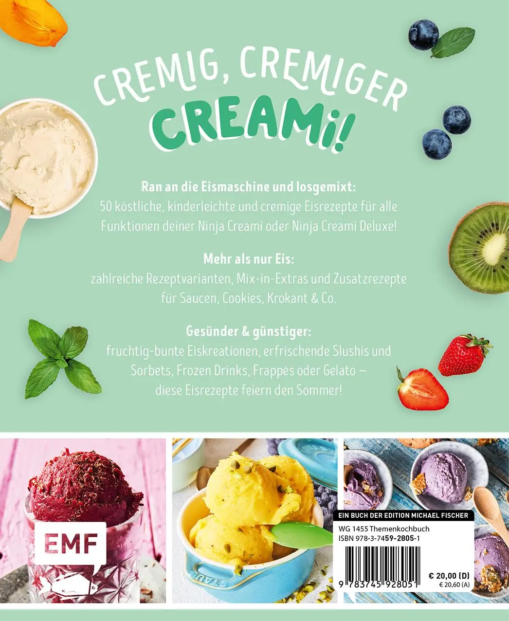Rückseite: 9783745928051 | Make it Creami Ultimative Eis-Rezepte für die Ninja-Eismaschine | Buch