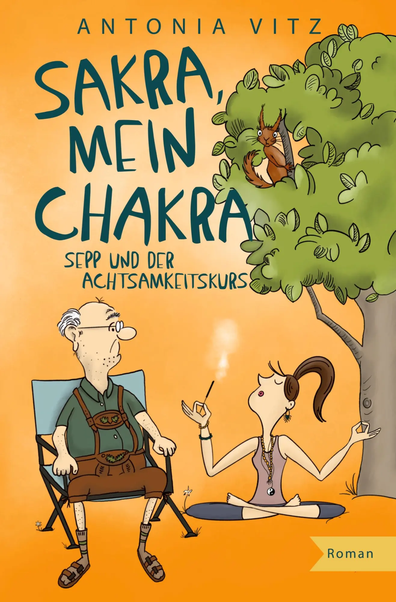 Cover: 9783759268051 | Sakra, mein Chakra | Sepp und der Achtsamkeitskurs | Antonia Vitz