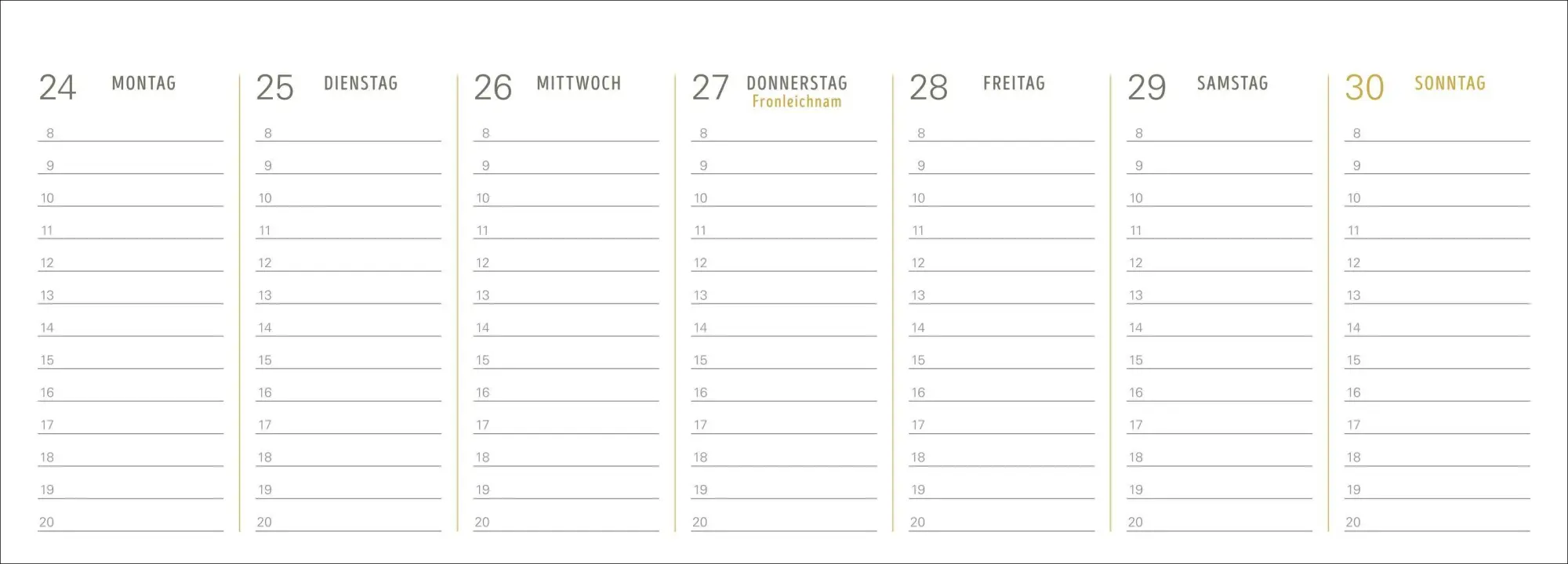 Bild: 9783840038051 | Katzen Premium-Tischplaner 2027 - Der literarische Wochenkalender...