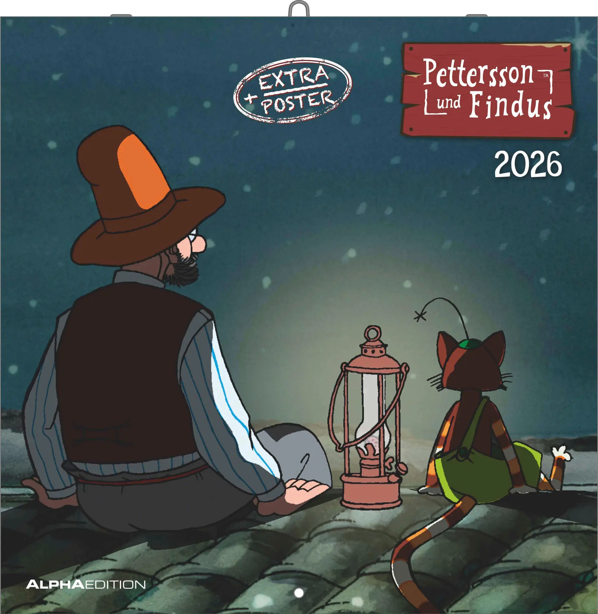 Cover: 4069095008151 | Pettersson &amp; Findus 2026 - Broschürenkalender 30x30 cm (30x60...