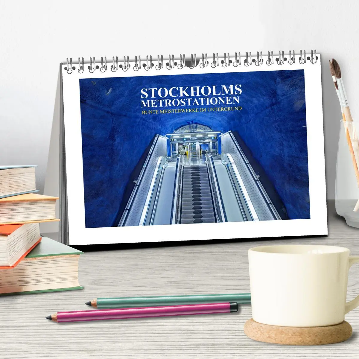 Bild: 9783457758151 | Stockholms Metrostationen - Bunte Meisterwerke im Untergrund...