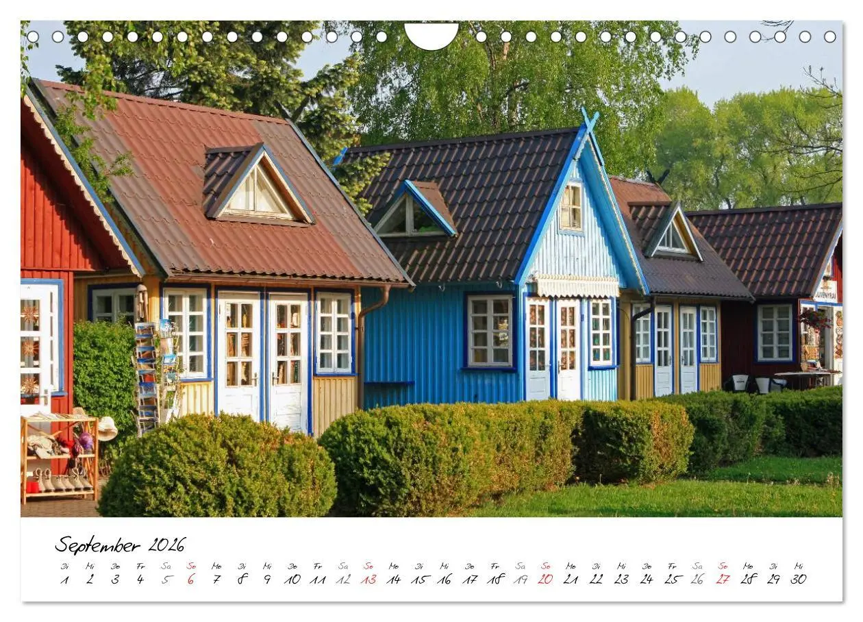 Bild: 9783516088151 | Litauen und Lettland (Wandkalender 2026 DIN A4 quer), CALVENDO...