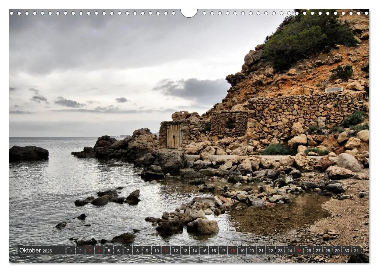 Bild: 9783516228151 | Ibiza - Balearen (Wandkalender 2026 DIN A3 quer), CALVENDO...