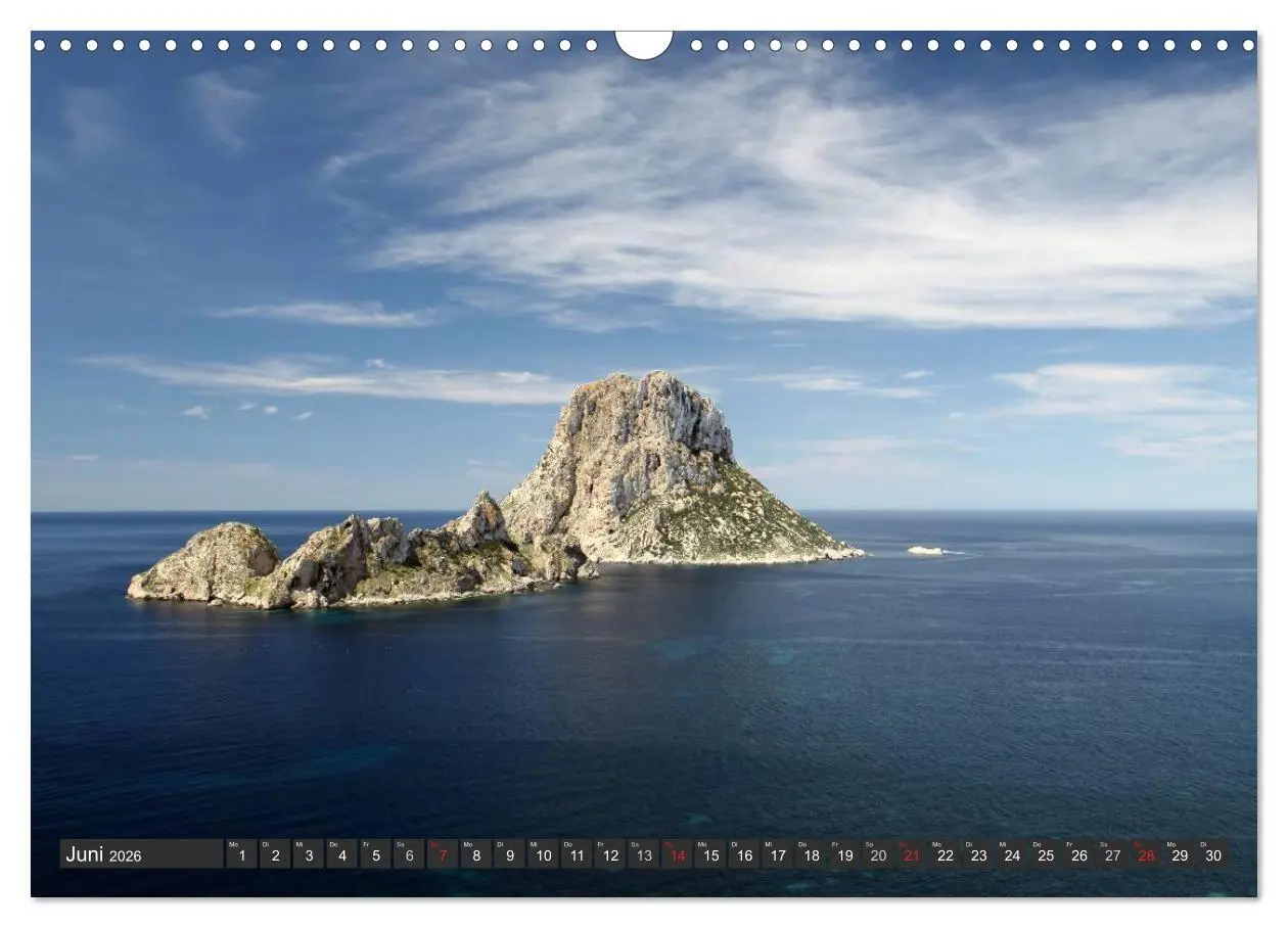 Bild: 9783516228151 | Ibiza - Balearen (Wandkalender 2026 DIN A3 quer), CALVENDO...