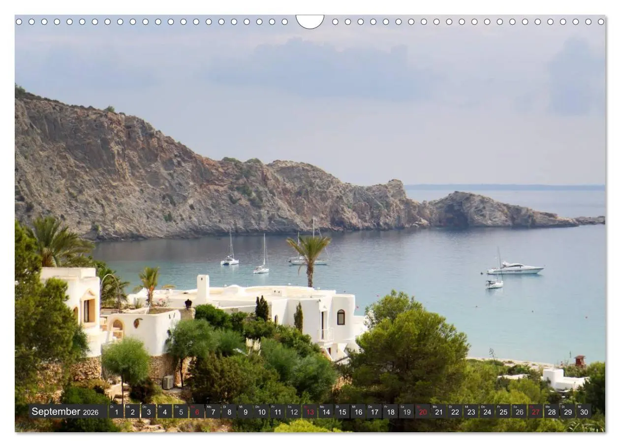 Bild: 9783516228151 | Ibiza - Balearen (Wandkalender 2026 DIN A3 quer), CALVENDO...