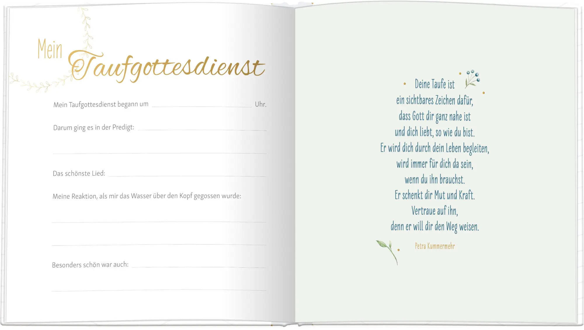 Bild: 9783766638151 | Meine Taufe | Erinnerungsalbum | Buch | 48 S. | Deutsch | 2025