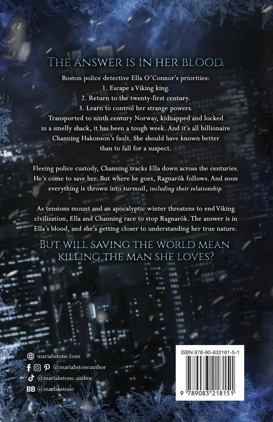Rückseite: 9789083218151 | Age of Ice | An urban fantasy romance | Mariah Stone | Taschenbuch
