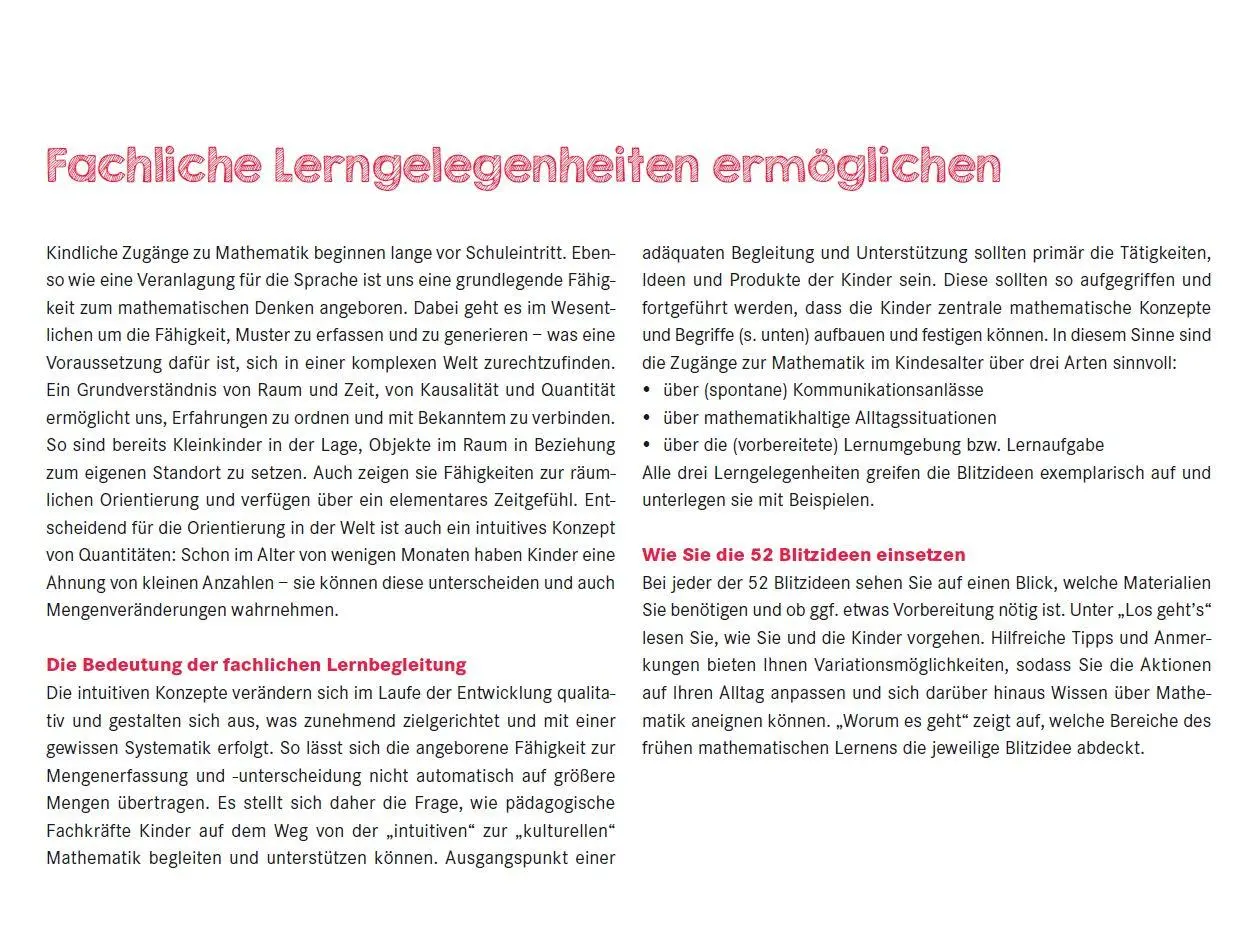 Bild: 9783451258251 | 52 Blitzideen: Mathe | Christine Streit (u. a.) | Taschenbuch | 55 S.