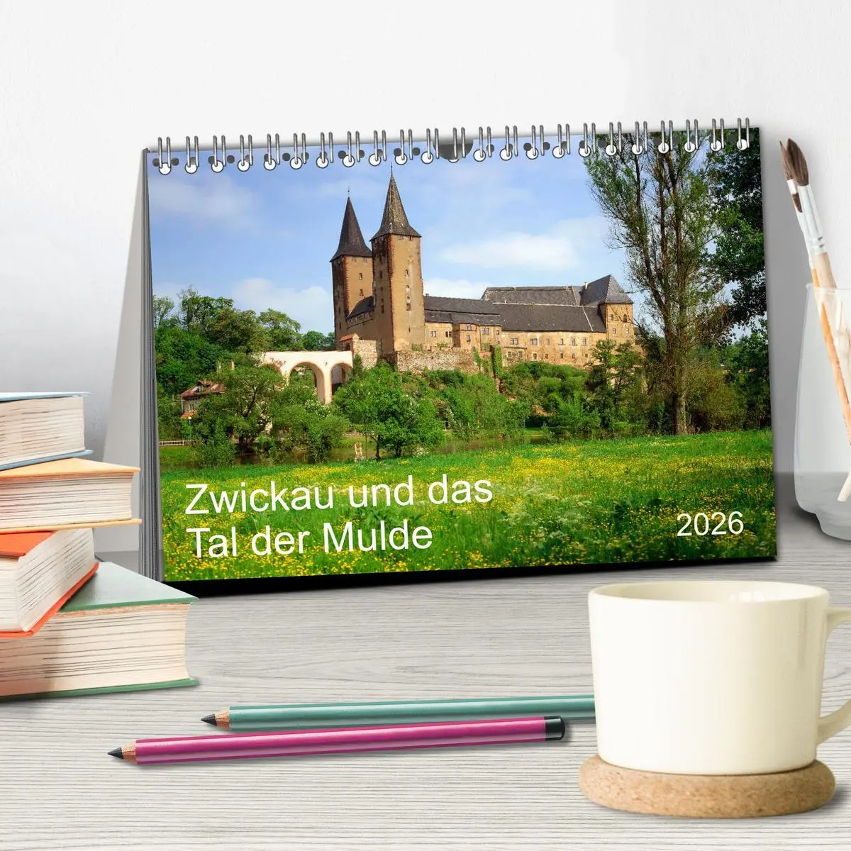 Bild: 9783457748251 | Zwickau und das Tal der Mulde (Tischkalender 2026 DIN A5 quer),...
