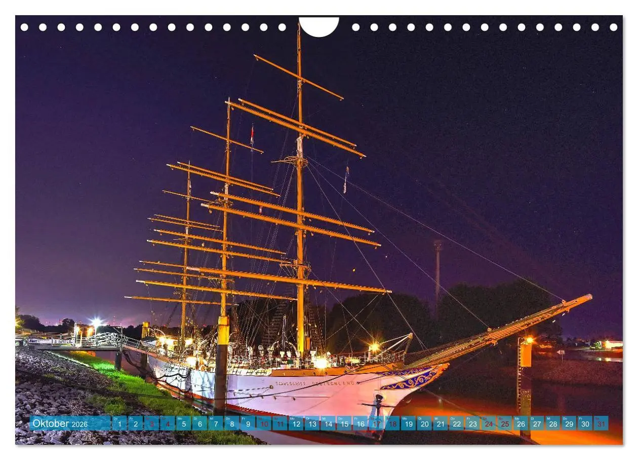 Bild: 9783457818251 | Kalender Hansestadt Bremen a. d. Weser, 2026 (Wandkalender 2026 DIN...