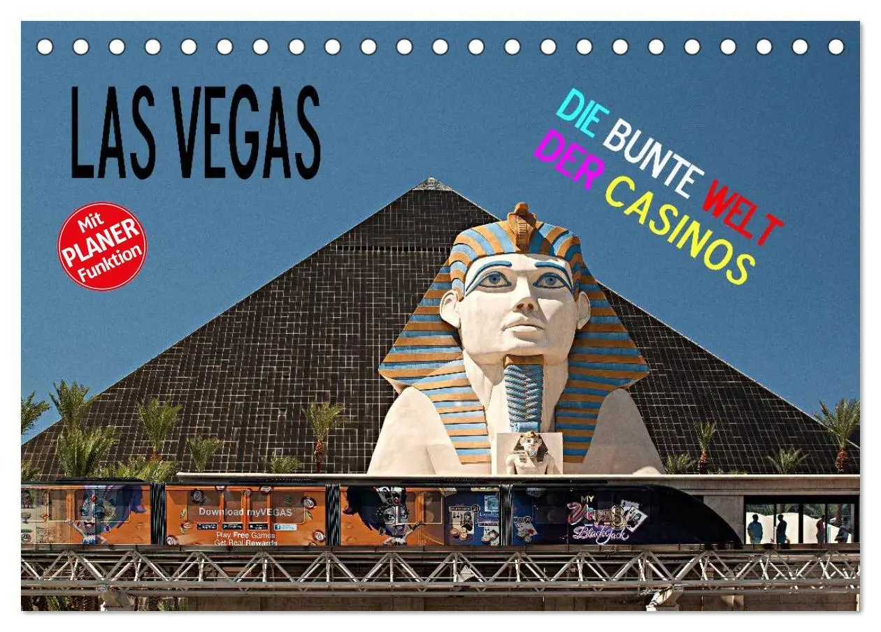 Cover: 9783457988251 | Las Vegas - Die bunte Welt der Casinos (Tischkalender 2026 DIN A5...