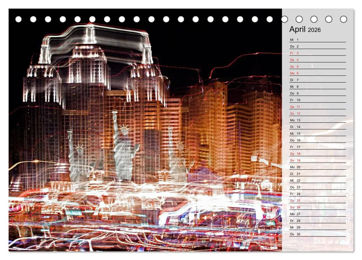 Bild: 9783457988251 | Las Vegas - Die bunte Welt der Casinos (Tischkalender 2026 DIN A5...