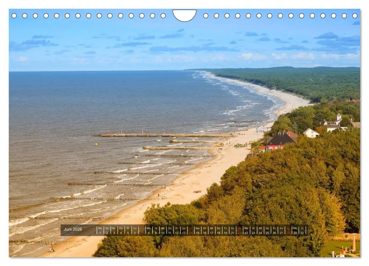 Bild: 9783516078251 | Polnische Bernsteinküste (Wandkalender 2026 DIN A4 quer), CALVENDO...