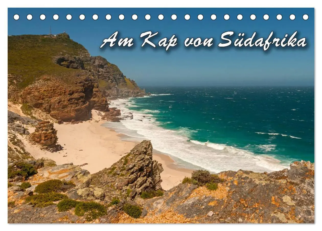 Cover: 9783516218251 | Am Kap von Südafrika (Tischkalender 2026 DIN A5 quer), CALVENDO...