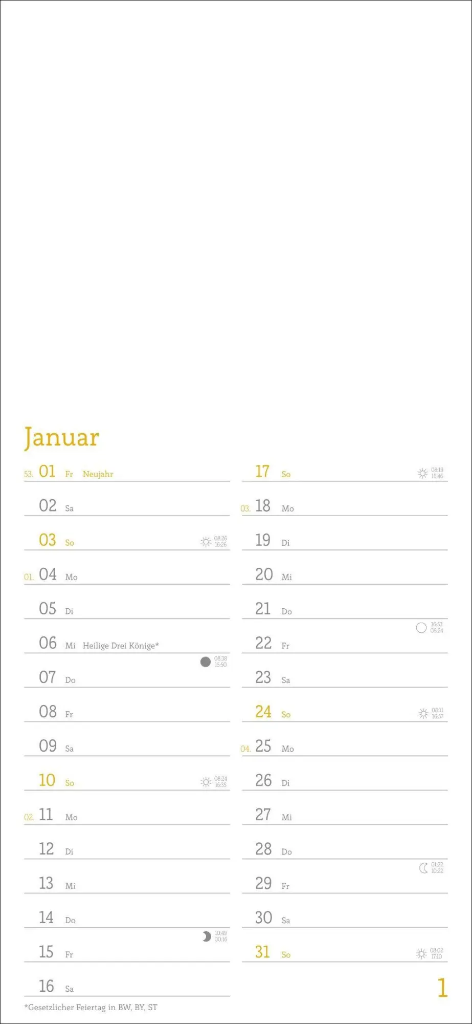 Bild: 9783756418251 | Kalender zum Selbstgestalten 2027 | Heye | Kalender | Spiralbindung